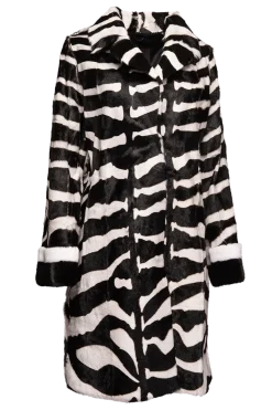 Online Horizontal Kidskin & Mink Fur Coat Women Fur Coats